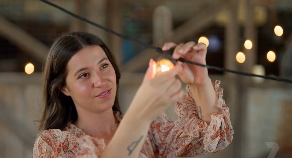 Krissy ensures every festoon light is working knowing that each bulb increases the romance level by a power of 10. It also ensures Mirabella will return as a key sponsor. Picture supplied