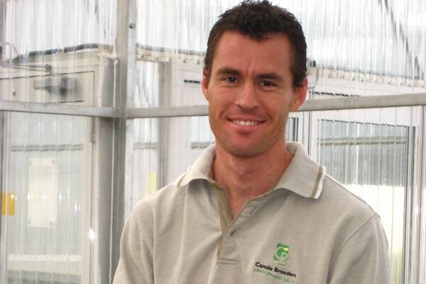 Canola Breeders plant breeder Cameron Beeck, who was a GRDC sponsored participant at the recent ‘Collaborative Breeding Master Class’ at The University of Western Australia.
