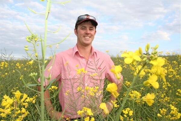 Courtney sees plenty of potential for canola production in the Kojonup region.
