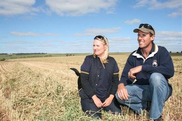 AT Yealering Kelly and Alan Manton had recorded about 190mm of rainfall for the season.  