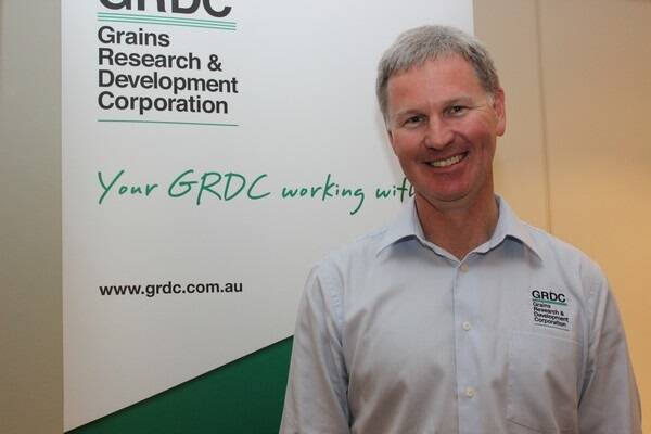 Grains Research and Development managing director John Harvey.