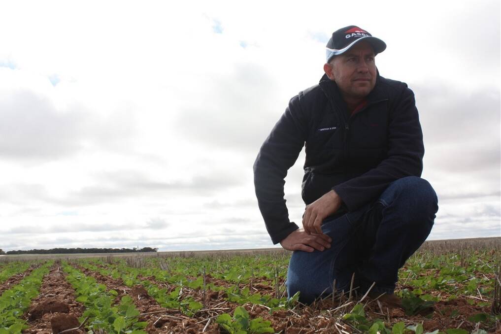 Third generation Bencubbin farmer Nick Gillett was awarded a 2014 Nuffield Scholarship, and plans to research ways of improving crop germination and yield in a drying climate.
