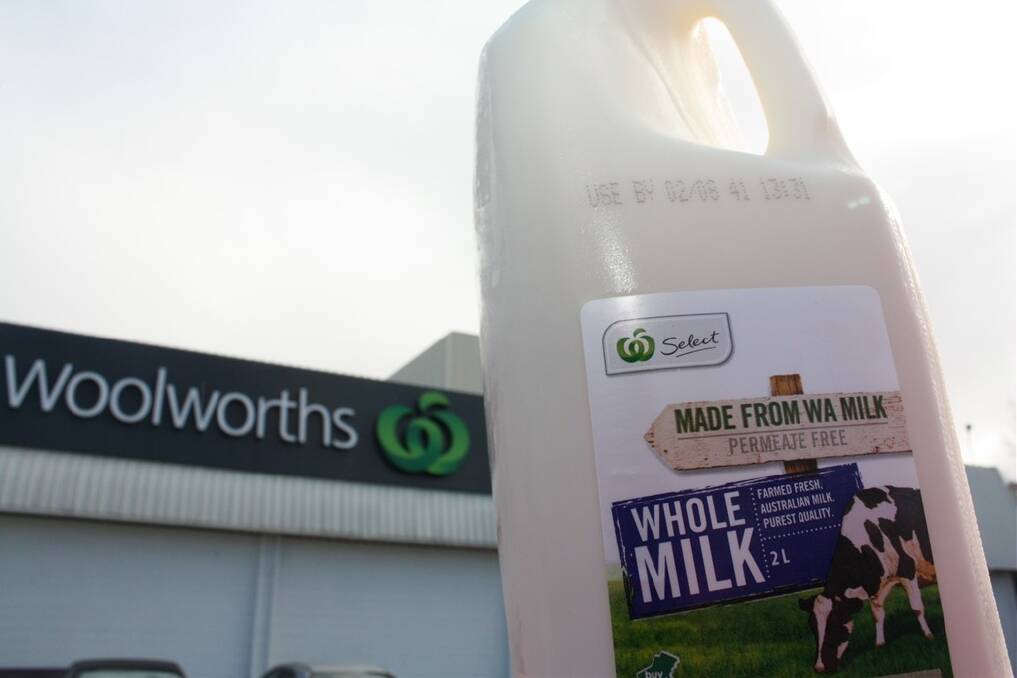 Woolies looking at premium milk for WA