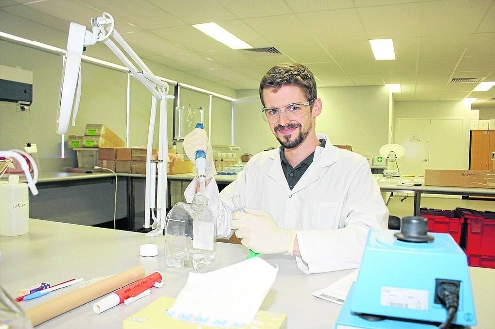 Working in agriculture isn't all about being on a property and InterGrain cereal chemist Cameron Murdoch knows the value his work in the plant breeding process can have in the paddock.