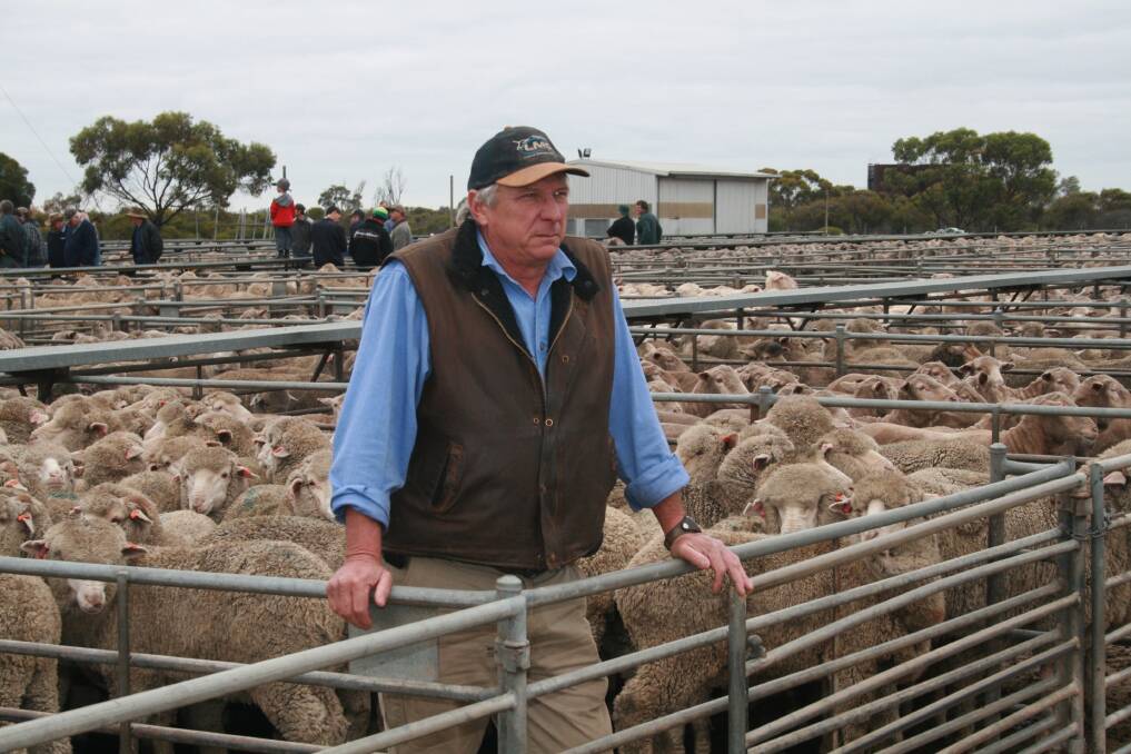 Katanning saleyards manager Rod Bushell said he had noticed WA sheep numbers were decreasing.