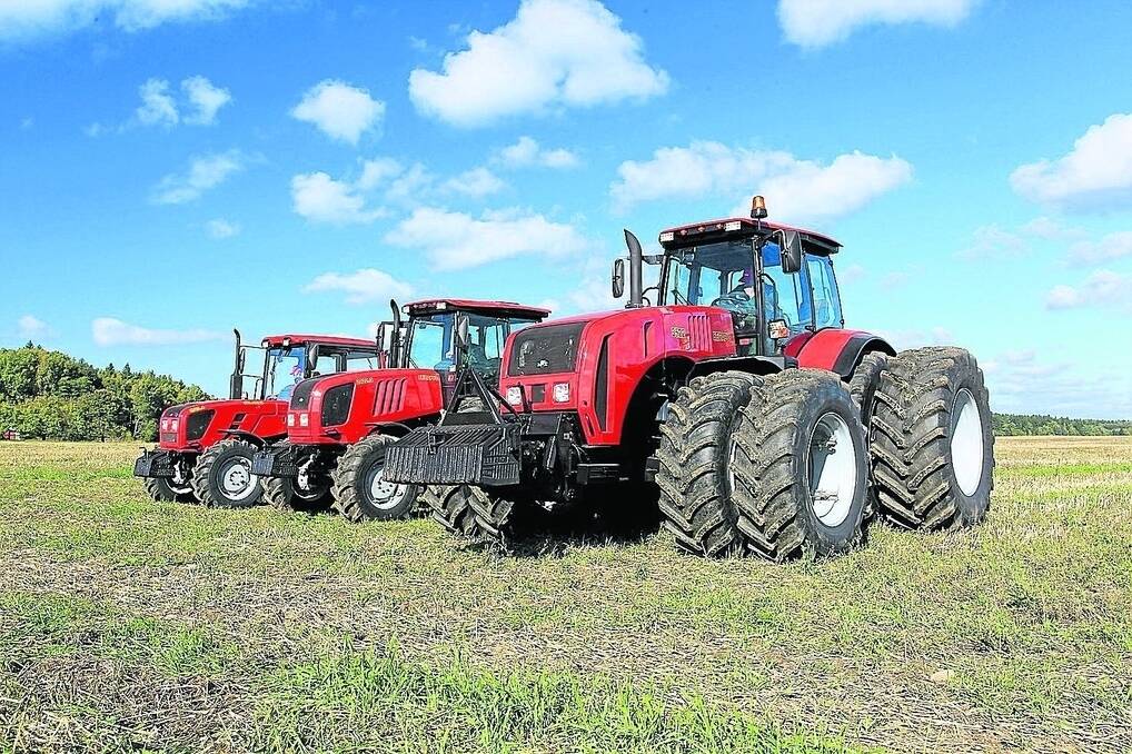 Belarus tractors on show at Mingenew