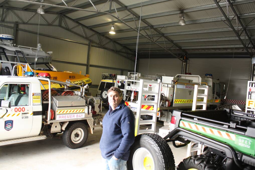 Bremer Bay farmer John Iffla says the local community is well equipped to handle emergencies.