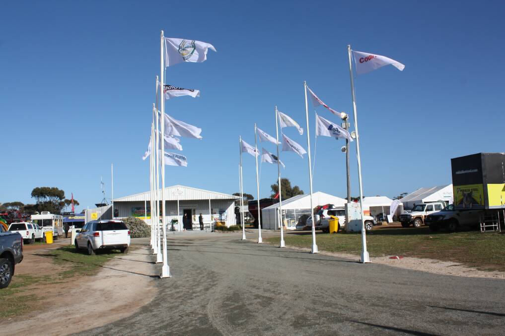 The new entrance to the Newdegate Machinery Field Days attracxted a lot of positive comments.