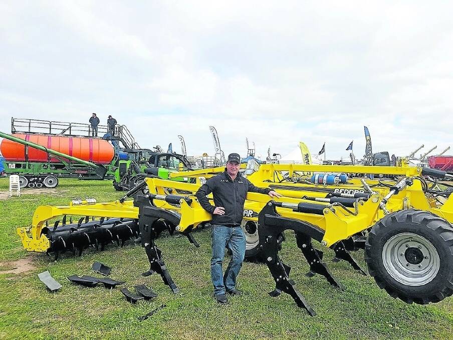 Terraland agent and Morawa farmer Grant Borgward said inquiry for the Terraland chisel plough had been strong throughout the machinery field days. It&#39;s a multi-purpose tool that enhances soil structure while deep tilling, he said. 