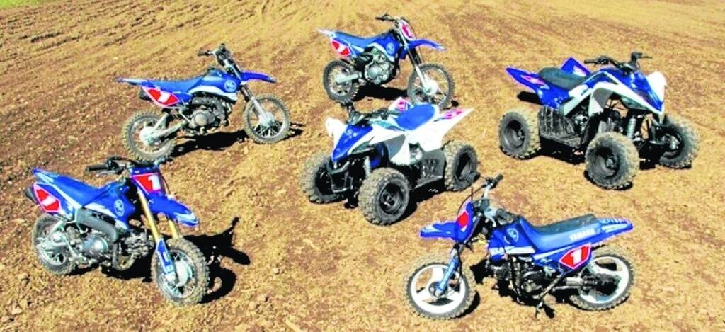 Yamaha's marketing division is focusing on fun for Christmas with its range of dirt bikes.