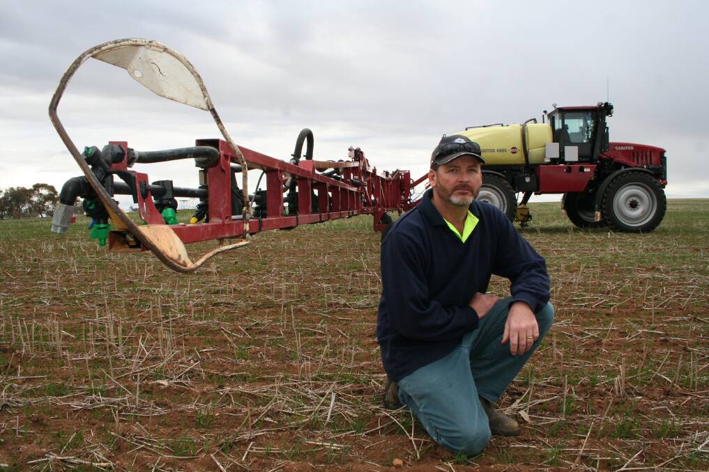 YEALERING farmer Shane Hill has just started spraying after already receiving 170 millimetres of rain for the year, including 140-150mm in recent weeks. “I’ve done a few hundred hectares but a lot of it I haven’t checked because some of the paddocks have been a bit risky to drive around in the ute,” he said. Following a hefty knockdown program last year which included between four and five sprays 