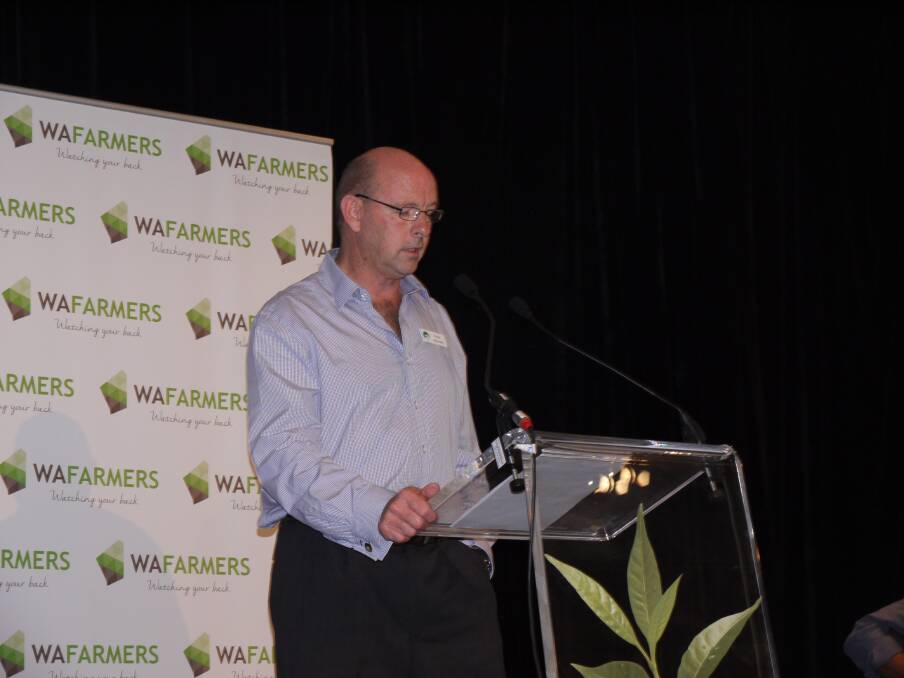 Department of Agriculture and Food WA executive director for grains and livestock industries Peter Metcalfe discussed projects undertaken by DAFWA.