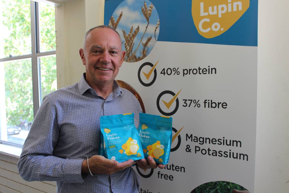 The Lupin Company managing director David Fienberg said his company had adopted a global standard on its packaging, recognising that lupins were included in the product.
