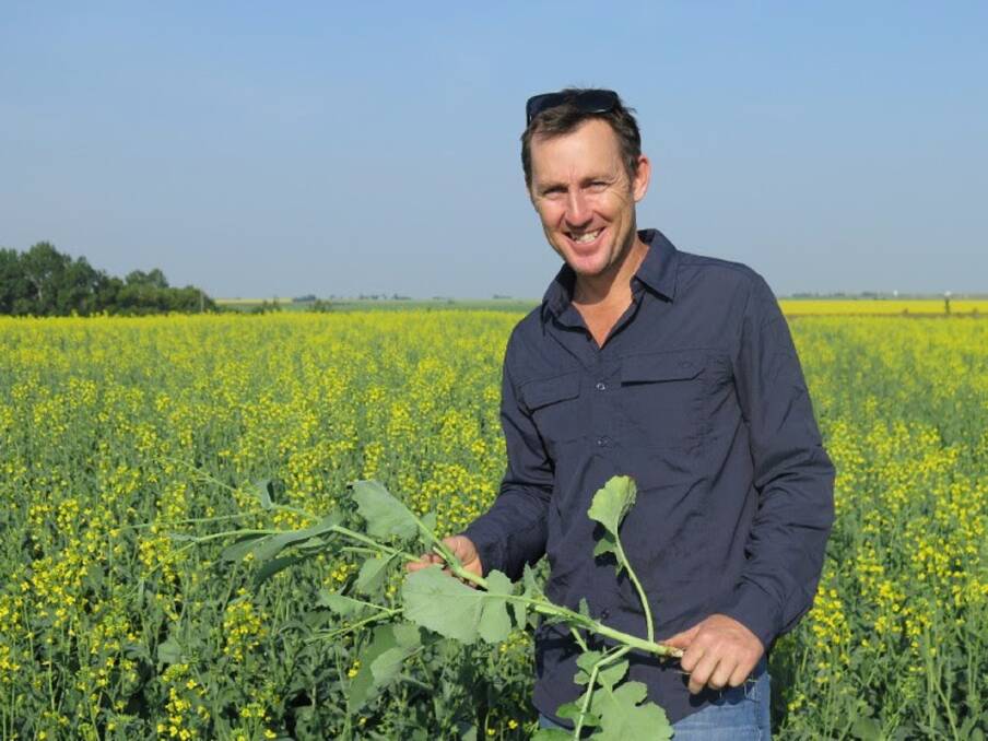 2014 Nuffield scholar Bob Nixon on his family's property near Kalannie. He travelled to several countries studying yields when farming in a dry climate.