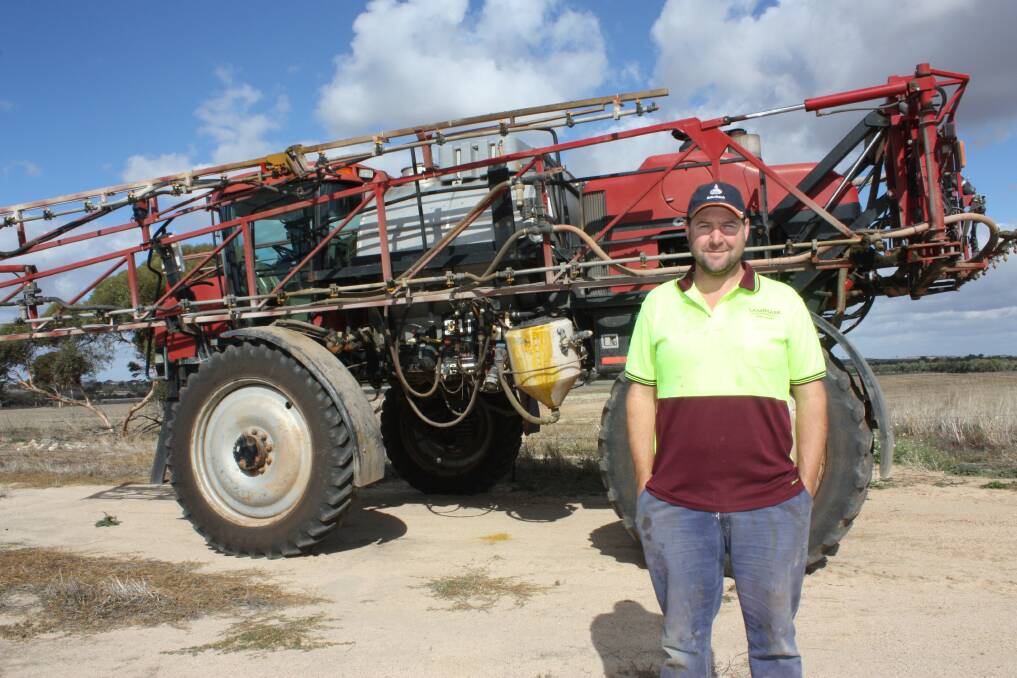 Bruce Rock grower Leigh Strange is hoping to finish seeding within the next week, with 75 per cent of his cropping program in the ground when Farm Weekly dropped in last Tuesday.