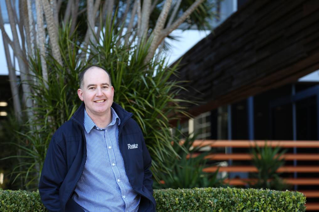 Ruralco Holdings managing director and chief executive officer Travis Dillon is pleased with the "core business" performance that delivered record half-year profits on the back of good seasonal conditions across regional Australia.