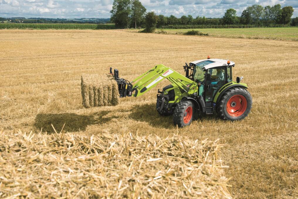 The CLAAS ARION 400 features an array of features normally associated with higher horsepower tractors.