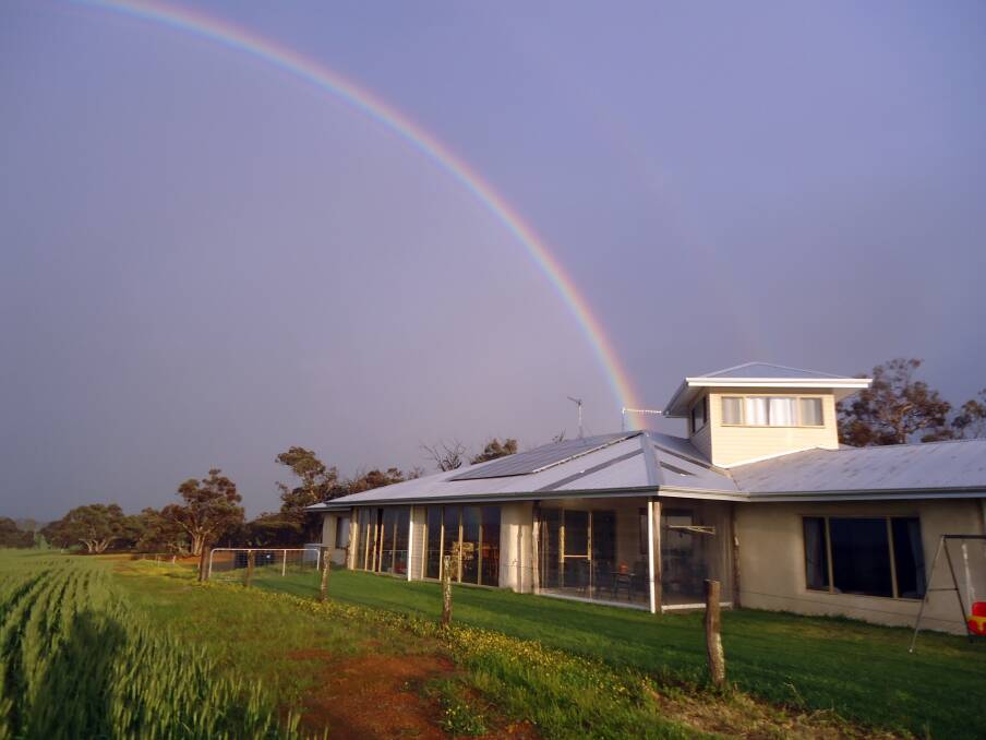 Ella Maesepp and David Potter have created an eco-friendly home on their property near Katanning. Photographs by Ella Maesepp.