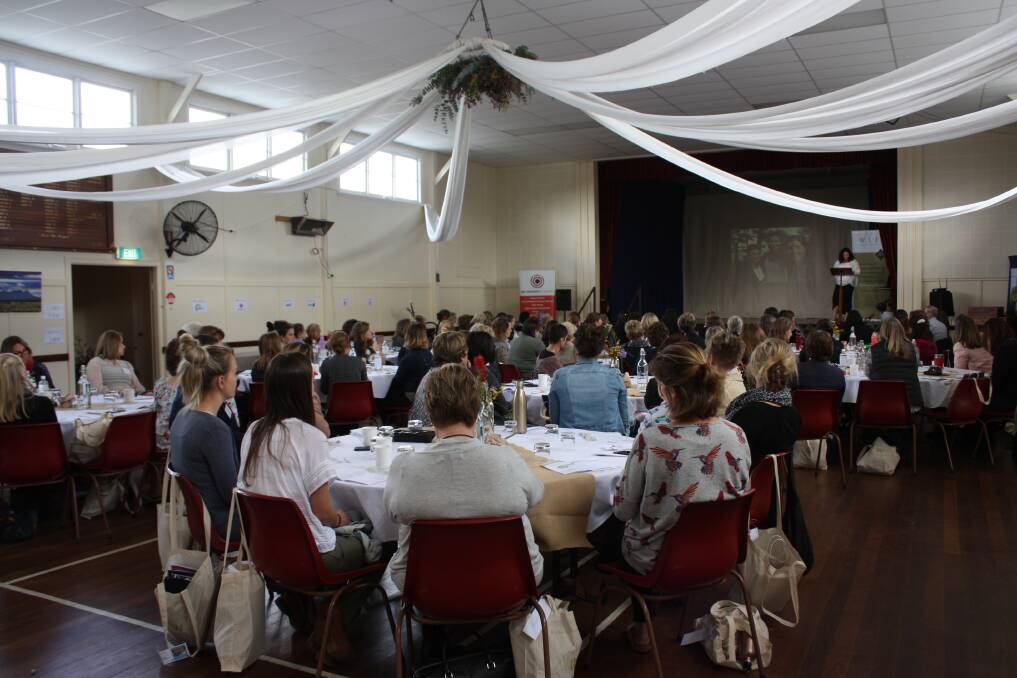  The Ongerup Hall was transformed for the Women in Farming Enterprises annual seminar last week.