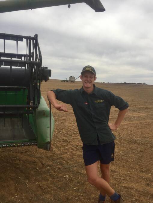 Matthew loves working on his family's Dalwallinu farm during his study breaks and plans to learn more about the industry by travelling overseas in the future.