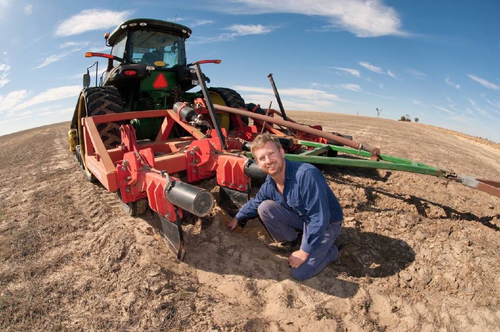 Southern Brook farmer Ty Fulwood is one of many Wheatbelt farmers to partner with the Australian government to try and improve soil health through deep ripping and lime application.