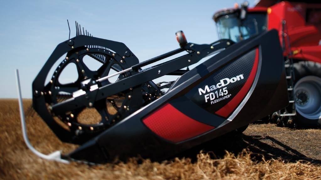 MacDon's latest FlexDraper will be available in Australia for this year's harvest.
