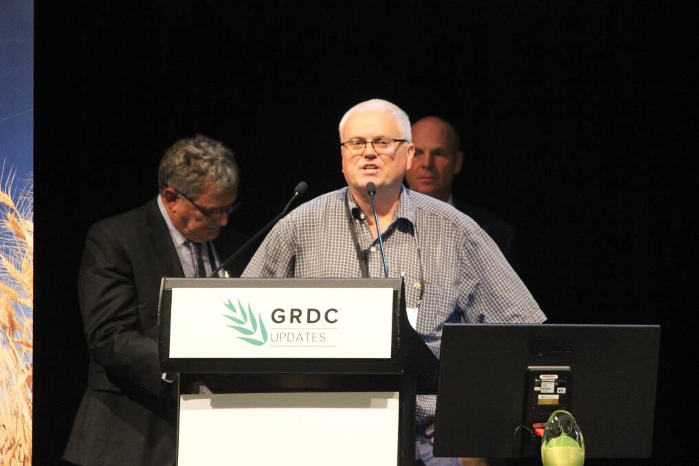 Legumes expert, Seed for Life award winner and Department of Primary Industries and Regional Development senior research officer Mark Seymour discussed the success of legumes at this year's Grains Research Update in Perth last week.