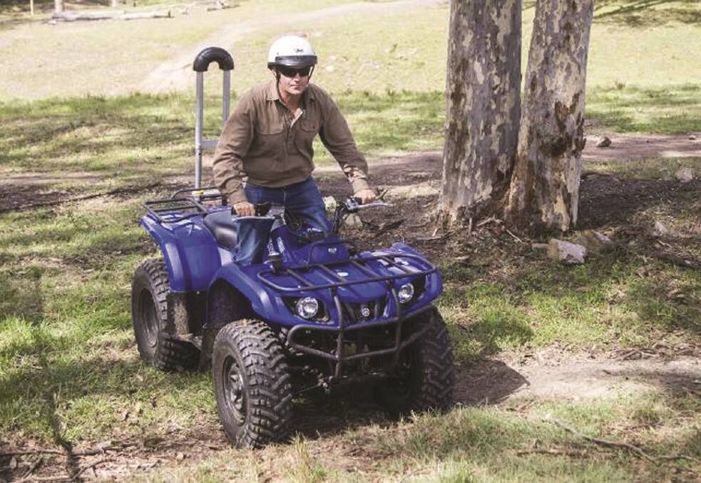  Quad bikes are the leading cause of accidental death and injury on farms and the Australian Competition and Consumer Commission is seeking submissions on its proposal for introduction later this year of a range of mandatory design changes and rider protection equipment, like the crush protection device fitted on the back of the bike pictured.