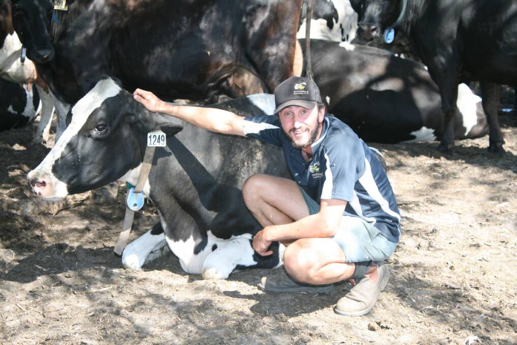Jack Day takes a lot of time to care and monitor the animals at Stockdale Pastoral, Busselton, where his daily routine starts at 3am.