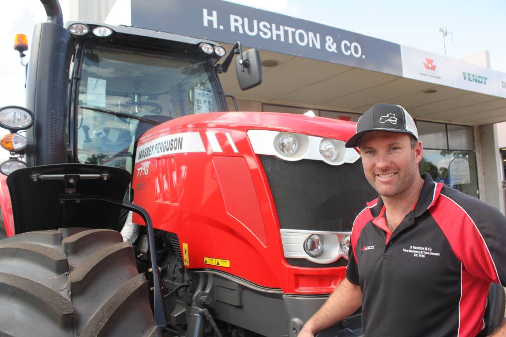 H Rushton & Co dealer principal Damien Rushton has a special for Torque readers this week. This Massey Ferguson 7718 FWA tractor is going out the door at $160,000 plus GST. 