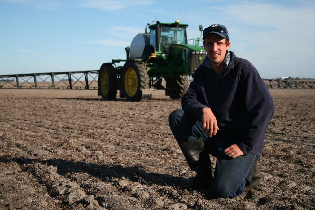 Jacup grower Kalan Bailey said he plans to pull up on seeding until it rains.