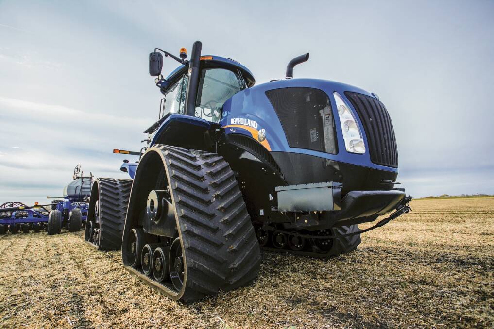  New Holland will release the T9 SmartTrax at Queensland's CRT FarmFest next week.