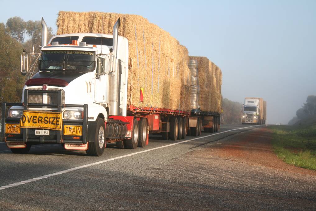  Trucks leaving Northam on Monday morning faced heavy fog with the final trucks leaving at around 7:30am.