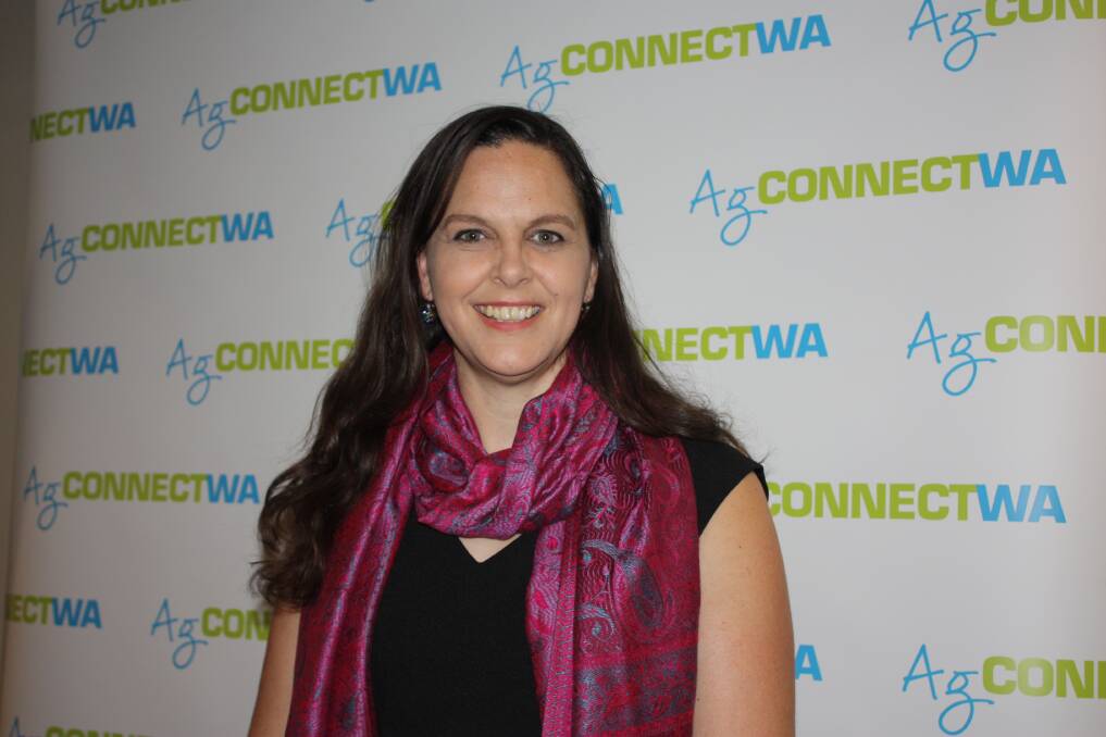 Department of Education principal consultant on agricultural education Alysia Kepert spoke at this year's AgConnectWA conference, highlighting the importance of improved promotion of the agriculture sector to WA school students to attract more people to the industry.