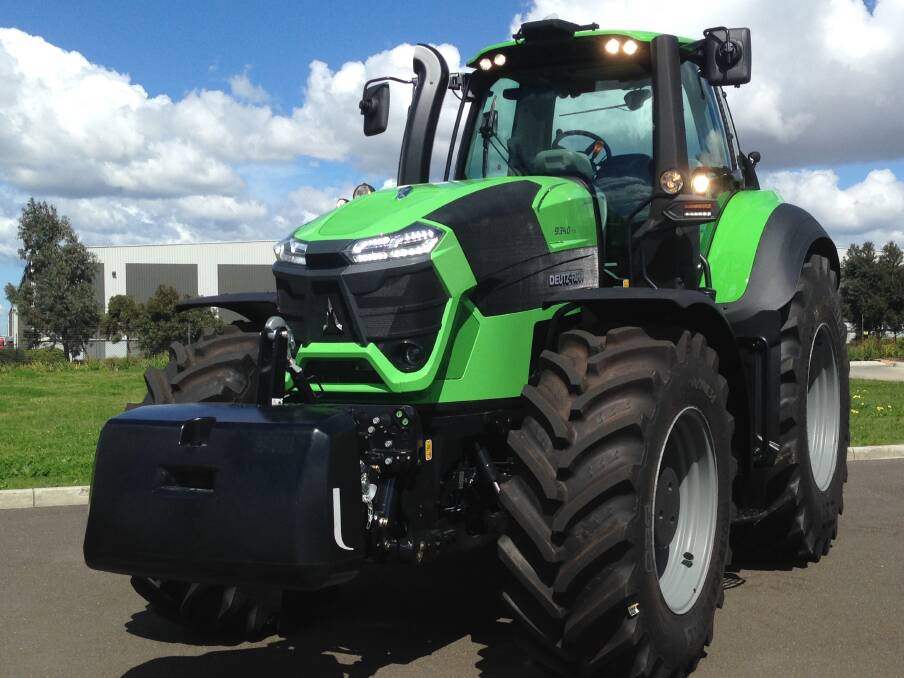 Australian distributor PFG has announced a ‘Spring '18’ finance package for the new Deutz 9 TTV Series 250 kilowatt (335 horsepower) model, one of a number of finance deals for the Deutz tractor range.