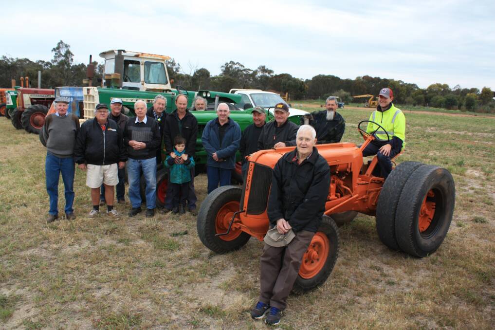 This hardy band of tractor restorers and Katanning Machinery Restoration Group members, rugged up to pose for Torque at 7.30am last Saturday before setting up for the annual KatMach vintage tractor display.