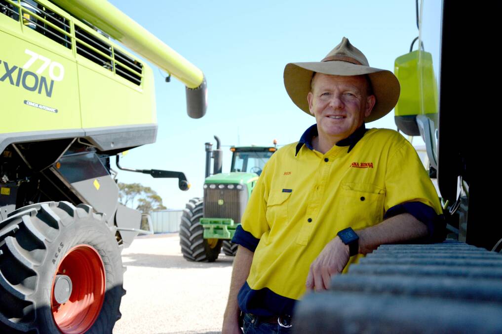  "It really is important to have a plan with your staff and actually chat about what it might look like if we have an incident," said Ben Wundersitz, who owns and manages the Anna Binna farm business. Photograph by Alistair Lawson.