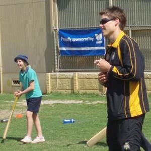 Warriors young gun opening batsman Luke Towers was among the high profile cricketers who took part in a series of school visits, meetings and MILO in2CRICKET clinics over the past fortnight.