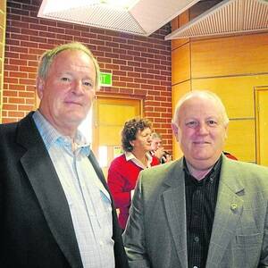 Muresk Old Collegians Association (MOCA) secretary Roy Duncanson (right) said there needed to be a better way to deliver education to regional Australia.
