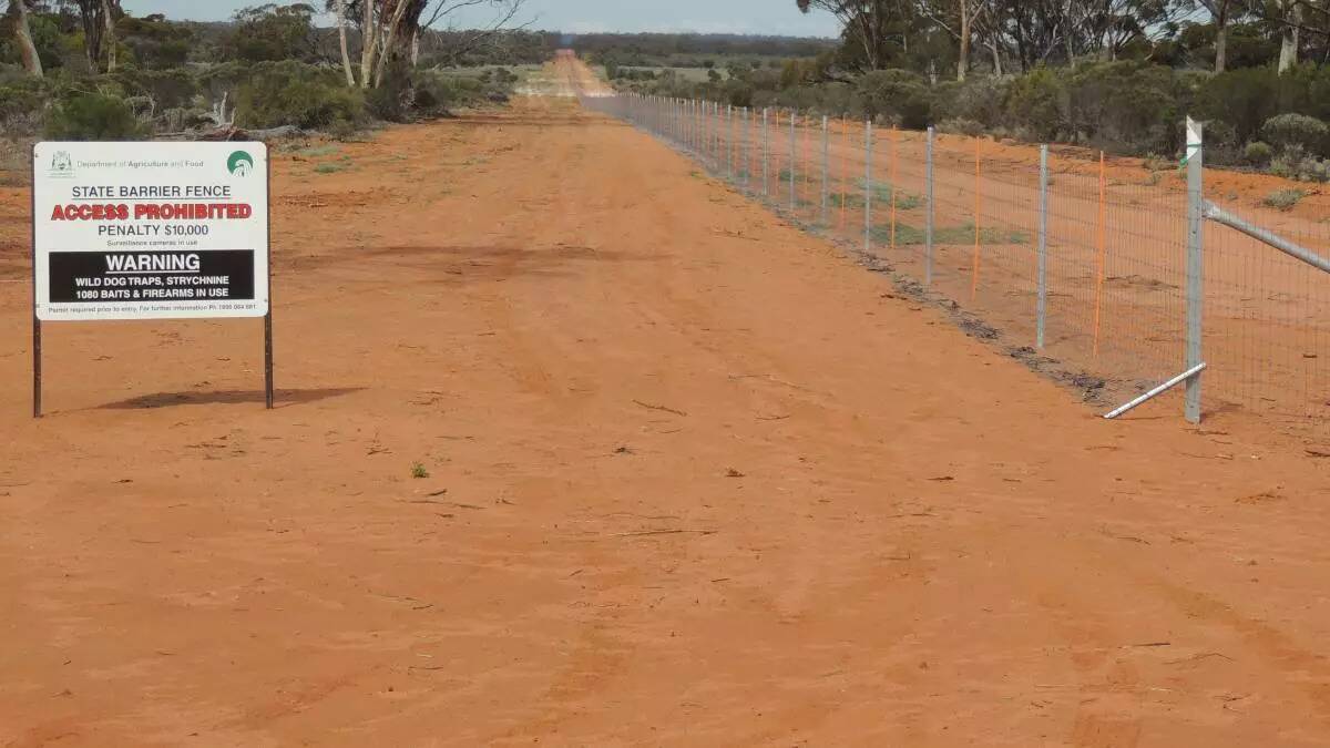 State Barrier Fence Esperance extension. Photo supplied.