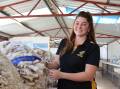 Tameka Baker works as a lead wool classer in sheds across the Wheatbelt and is paving the way for the next generation in agriculture.