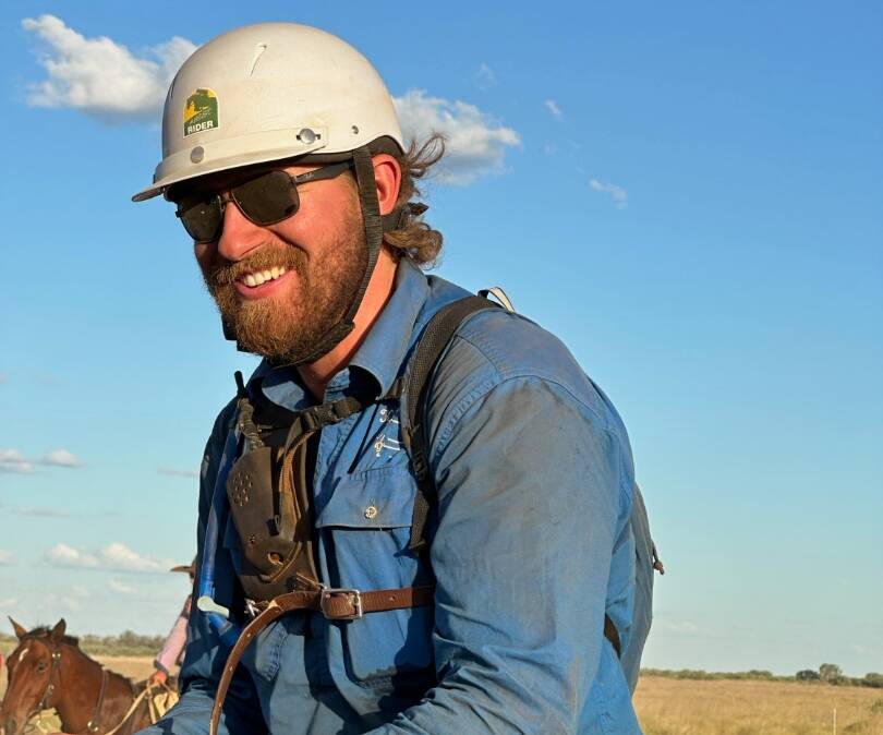 Liam Hinch moved from Canada to northern WA to fulfil his dream of working on an outback cattle station.
