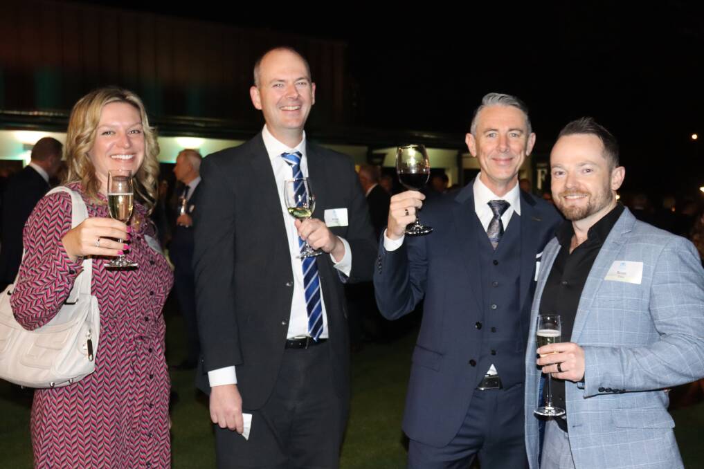 Isabel Hohnen, Craig Mostyn executive assistant, Michael Pole, Craig Mostyn Group financial controller, Paul Leckie, Mostyn Group IT manager and Scott Dale, Netlink account manager.