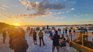 Another Blokes, BBQ, Bonfire, Beers, Bonding and Bullshit otherwise known as #6Bs event to has been organised at Esperance next month. Photo of the last Esperance event supplied.