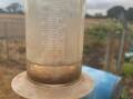 From November until the end of April, Diane Rose recorded only 17 millimetres of rain and no more than 5mm in one fall.