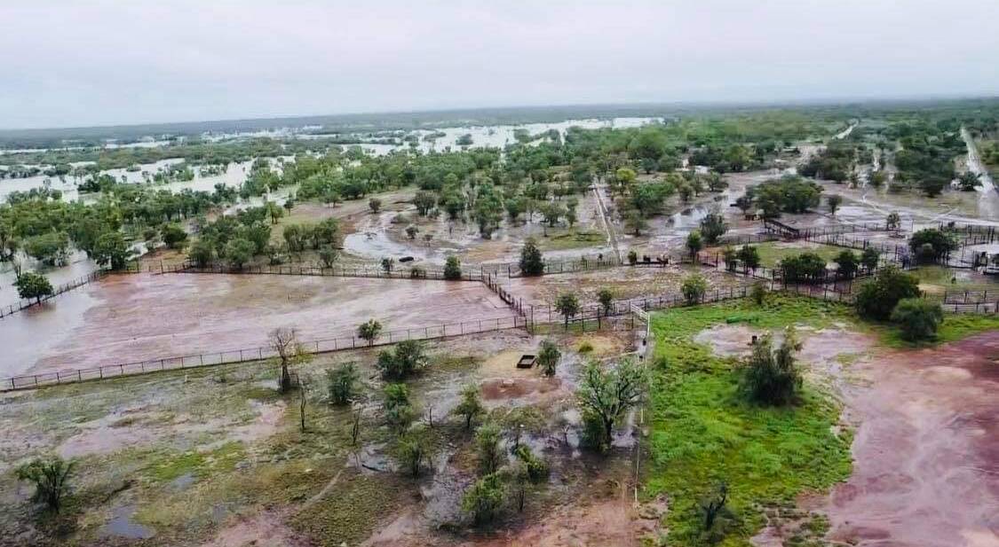Blina Station manager Jamie Morrison has lived in the Fitzroy Crossing area for the past 30 years, and says he has never seen anything like ex-tropical cyclone Ellie. Picture supplied. 