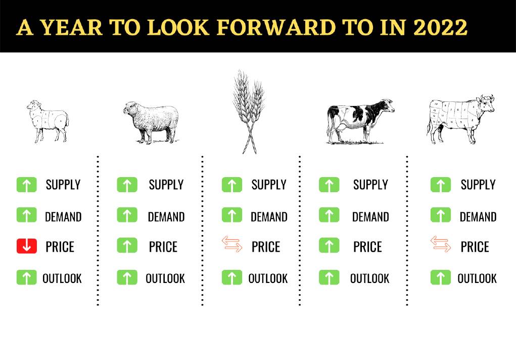 ONWARDS AND UPWARDS: Rural Bank's 2022 Agriculture Outlook report shows there's good reason for most farmers to be optimistic about 2022. 