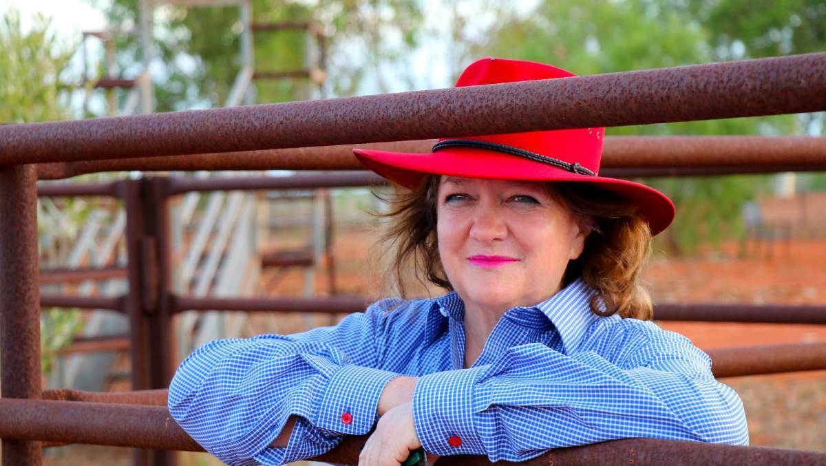 Gina Rinehart owns a commanding six million hectares, running about 240,000 cattle.