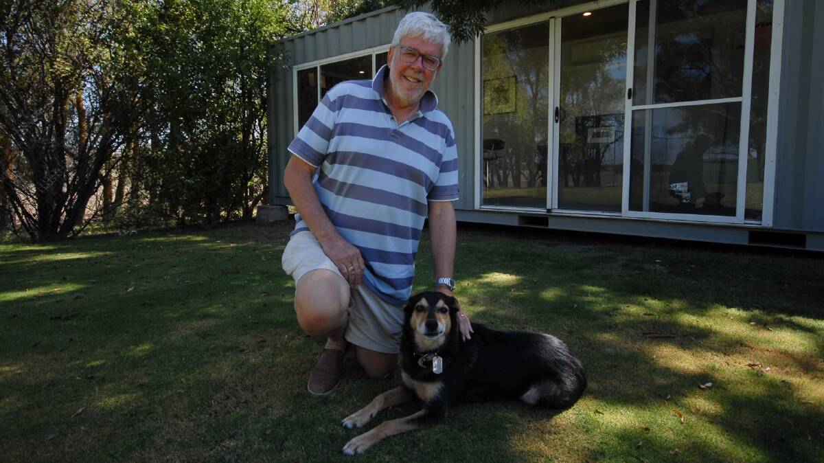 FAREWELL READERS: Stock Journal grains columnist Malcolm Bartholomaeus, pictured with his dog Pip at his family farm in Clare, has submitted his final articles this week, retiring after more than three decades in the role.