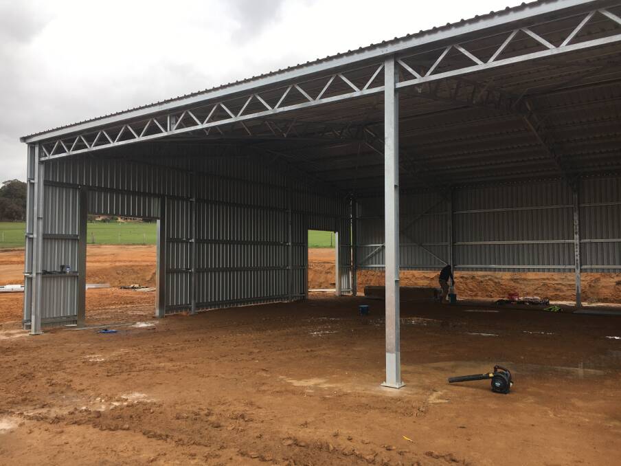  The Boree Park selling facility is currently being built and aims to be finished by inaugural sale in October.